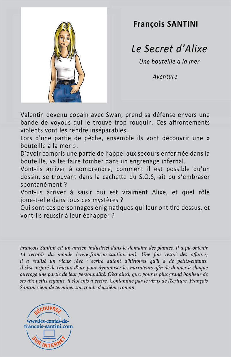 Le secret d'Alixe, livre adolescent, livre jeunesse, roman jeunesse, roman fantastique, livre fantastique, aventure fantastique jeunesse, livre ado fantastique, roman fantastique jeunesse, roman science-fiction, science-fiction jeunesse