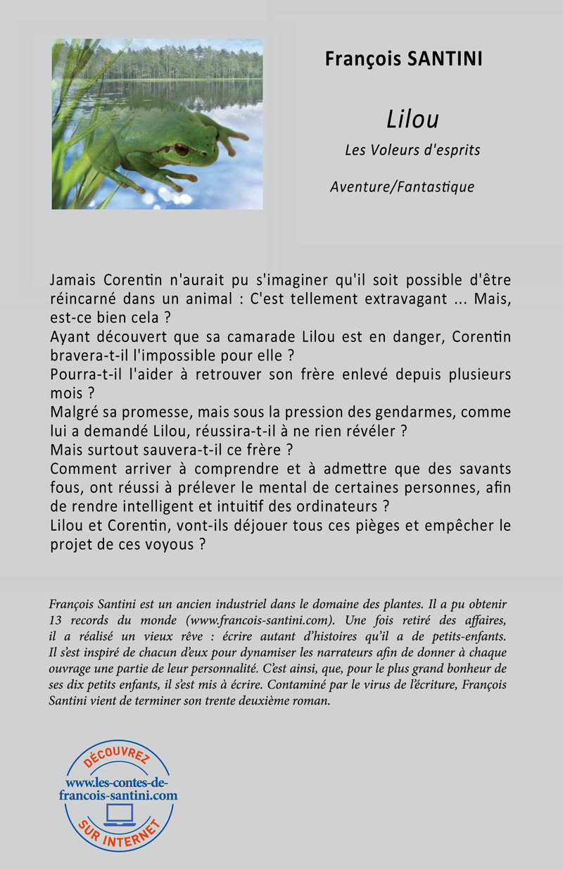 Lilou : Les voleurs d'esprit, livre adolescent, livre jeunesse, roman jeunesse, roman fantastique, livre fantastique, aventure fantastique jeunesse, livre ado fantastique, roman fantastique jeunesse, roman science-fiction, science-fiction jeunesse