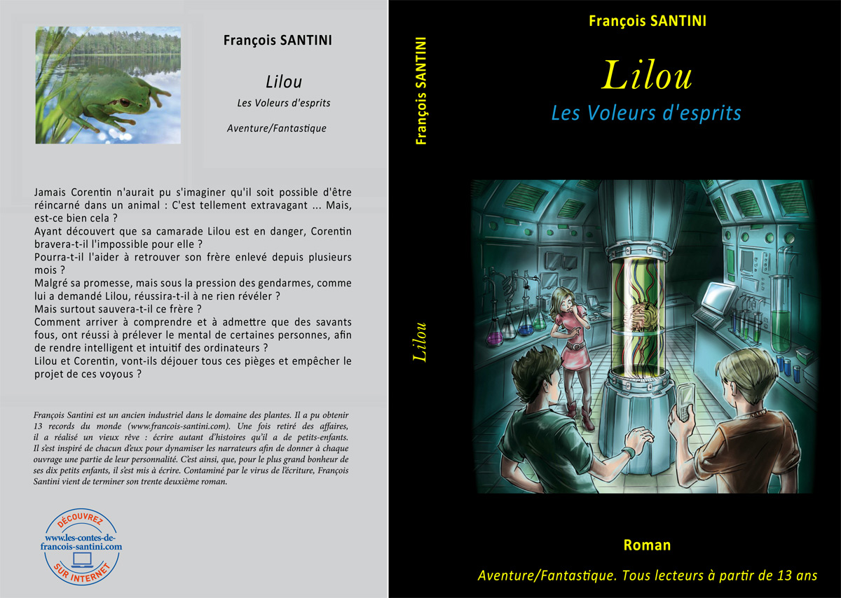 Lilou : Les voleurs d'esprit, livre adolescent, livre jeunesse, roman jeunesse, roman fantastique, livre fantastique, aventure fantastique jeunesse, livre ado fantastique, roman fantastique jeunesse, roman science-fiction, science-fiction jeunesse